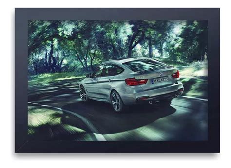 Quadro Decorativo Bmw Gran Turismo Mdf X Cm Parcelamento Sem Juros