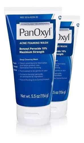 Pack Panoxyl Acn Foaming Wash Per Xido De Benzoilo Meses Sin