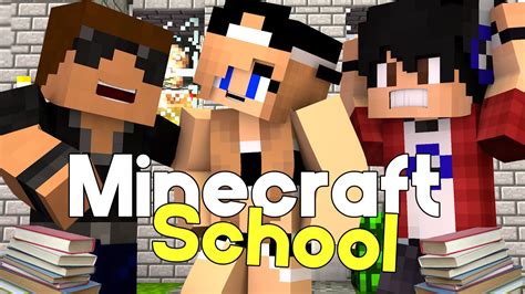 First Day Minecraft School S1 Ep1 Minecraft Roleplay Adventure