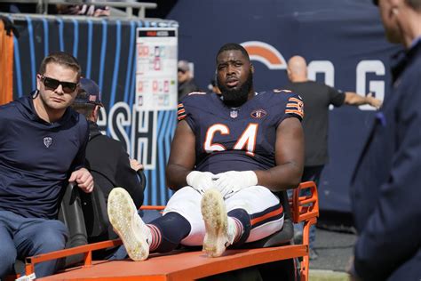 Chicago Bears Rg Nate Davis Expected To Return Teven Jenkins Moves To