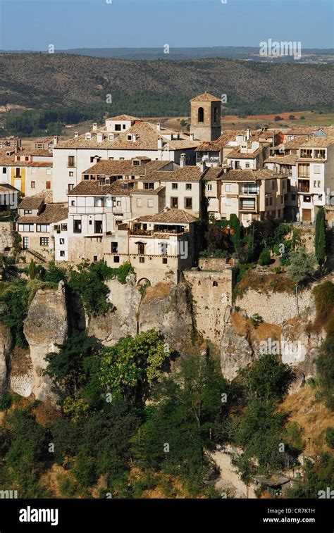 Spain Castile La Mancha Cuenca Historic Walled Town Unesco World