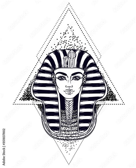 King Tutankhamun Drawing