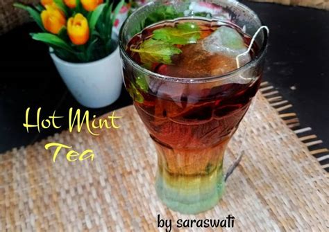 Resep Hot Mint Tea Oleh Dewi Saraswati Cookpad