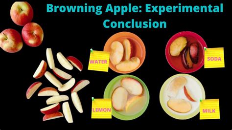 Apple Science Experiment Prevent Browning What Substance That Keeps