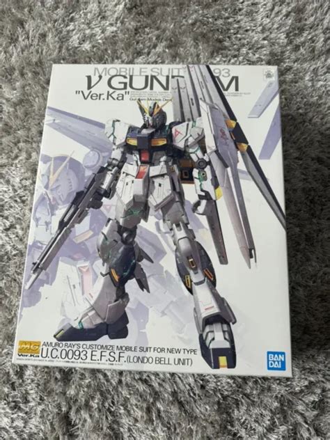 MOBILE SUIT GUNDAM RX 93 Nu Gundam MG Ver Ka Plastic Model Kit Bandai