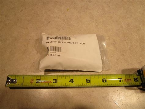 FLOW WATERJET 010200-1 ON/OFF VALVE REPAIR KIT FOR ABRASIVE CUTTING ...