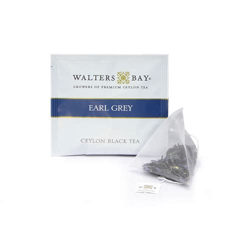 Earl Grey Enveloped Pyramid Tea Bags 100 Count Walters Bay