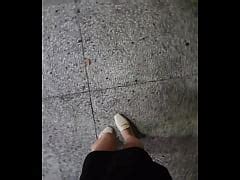 Shemale Ting Xuan Pees And Masturbates Outdoors And Cums On Her Legs Free Mobile Porn Videos