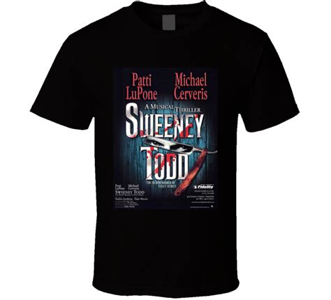 Sweeney Todd Broadway Poster T Shirt