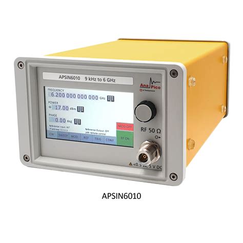 Apsin Hc Up To Mhz Rf Signal Generators Anapico Inc