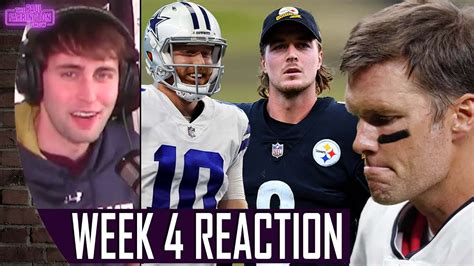 Week 4 Reaction Tom Brady Divorce Cooper Rush Or Dak For Cowboys