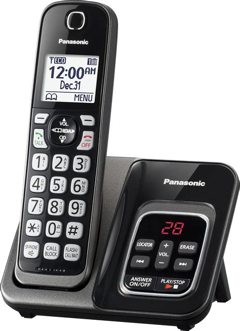 Panasonic Dect Kx Tgf Cb T L Phone Sans Fil Extensible Avec