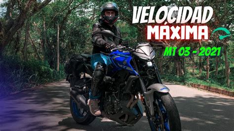 Velocidad M Xima Yamaha Mt Jose De Roce Youtube