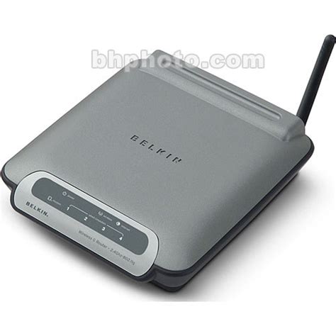 Belkin Wireless G Router - 802.11g F5D7230-4 B&H Photo Video