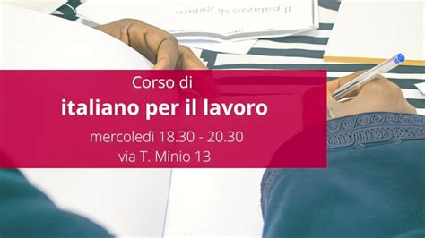 Corsi Di Italiano Per Il Lavoro Gennaio Csv Di Padova E Rovigo