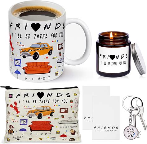 6 Pack Friends Tv Show Tsfriends Porcelain Coffee Mugs