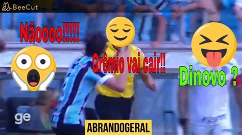 Inacreditável Grêmio pode cair Palmeiras 3 x 1 Absurdo Torcedores