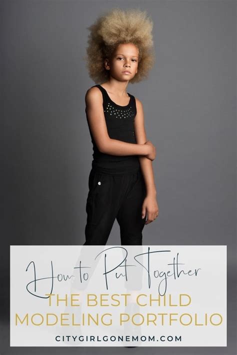 How to Create the Best Child Modeling Portfolio - City Girl Gone Mom