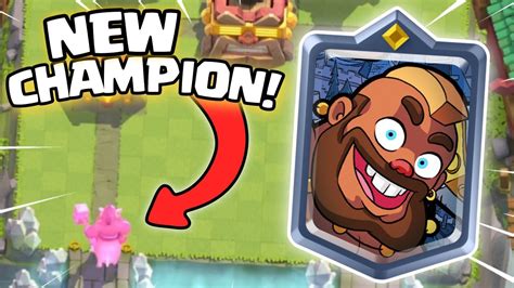 New Champion Terry Clash Royale Update Youtube