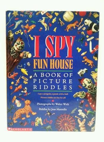 I Spy Fun House: A Book of Picture Riddles by Jean Marzollo Hardcover ...