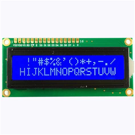 Lcd X Blue Lcd Display