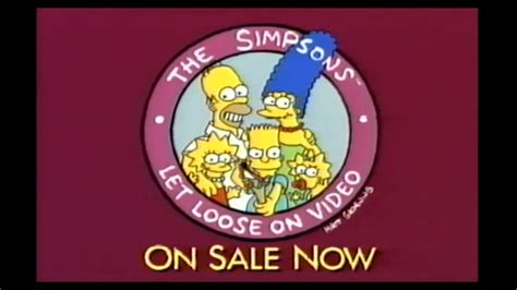 The Simpsons Uk Vhs Trailers Youtube