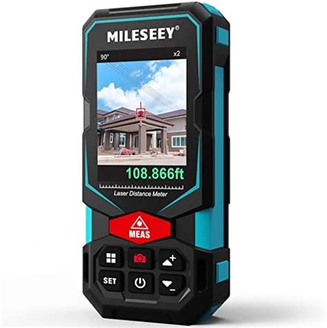 Mileseey Laser Measure Ft Laser Distance Meter Rechargeable