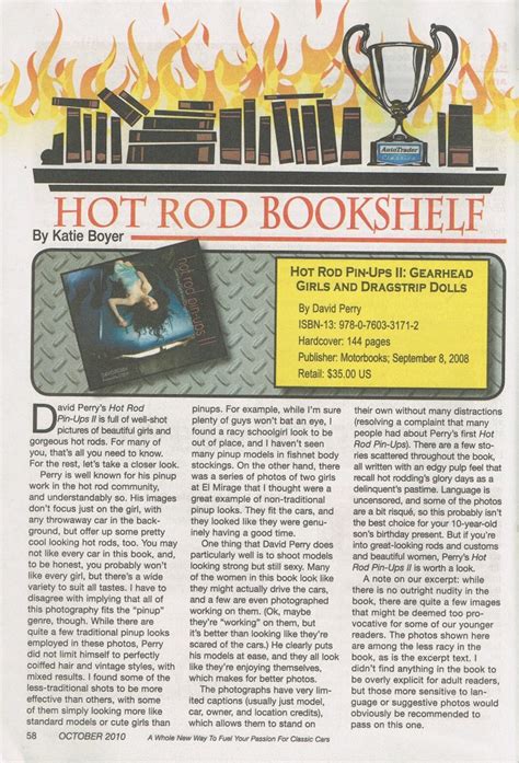 Kustoms And Hot Rods Magazine Book Review Hot Rod Pinups II Katie Mehas