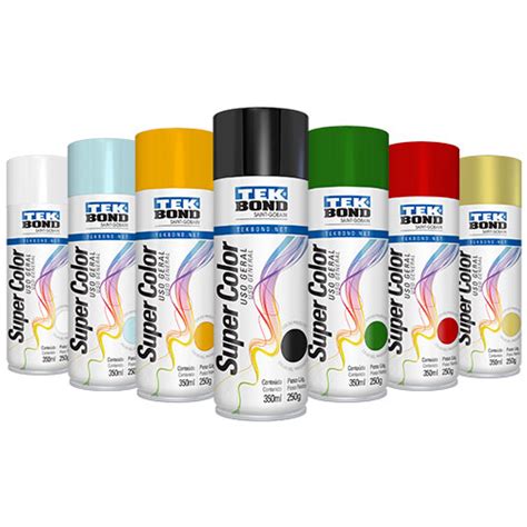 Pintura En Aerosol Tek Bond S Per Color Ferreter A Comercial El Sol