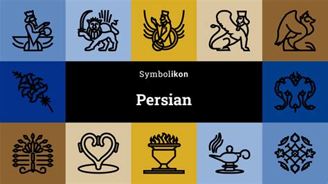 Persian Symbols - Iranian symbols - Zoroastrian symbols