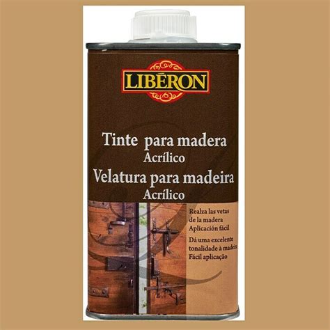 Libéron Tinte Para Madera Acrílico Paleta Rústica Roble Dorado 250 Ml Bauhaus