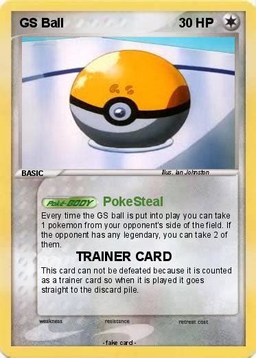 Pokémon GS Ball 2 2 - PokeSteal - My Pokemon Card