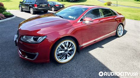 2019 Lincoln MKZ On 18 MKW Wheels M122 Chrome Gallery AudioCityUSA