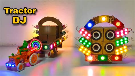 New Big DJ Tractor Loading At Home With DJ Light Song Chota Tractor