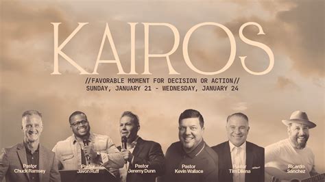 Kairos 2024 Sunday 121 Wednesday 124 Youtube