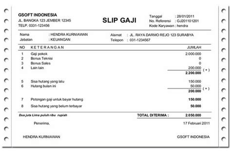 penyata gaji swasta  penyata gaji janm semakan slip gaji
