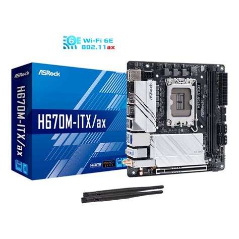 Asrock H M Itx Ax Intel H Chipset Mini Itx Motherboard