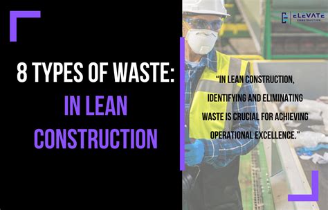 Types Of Waste In Lean Construction Elevate Constructionist