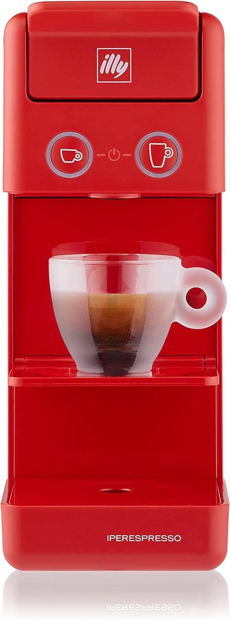 illy Kaffee Kaffemaschine für Iperespresso Kapseln Y3 2 Rot Amazon