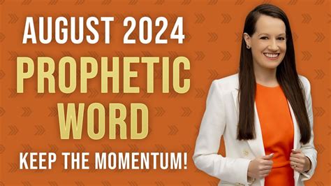 August Prophetic Word 2024 Youtube