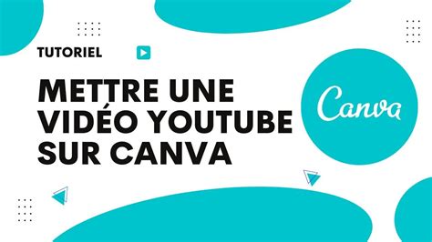 Comment Mettre Une Vid O Youtube Sur Canva Youtube