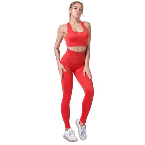 2 Pieces Suits Yoga Set Multicolour Women Topko Store