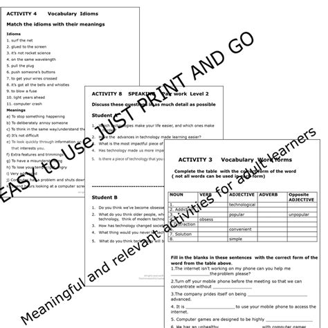 Adult Esl Academic Writing And Speaking Topic Based Lesson