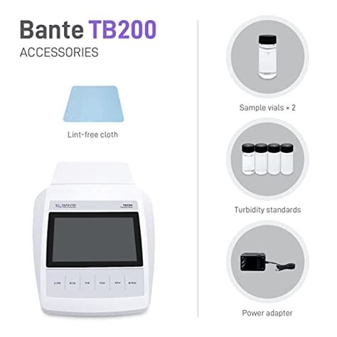 Bante Tb Laboratory Turbidity Meter Turbidimeter To Points