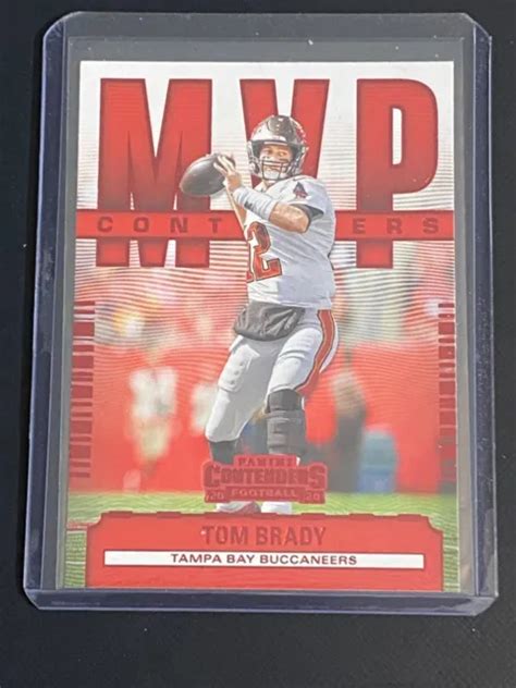 Panini Contenders Football Mvp Insert Mc Tbr Tom Brady Eur