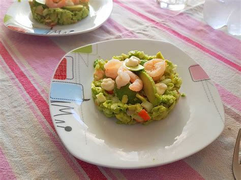 Las Recetas De Maria Tartar De Aguacate Y Gambas La Receta Ya En El