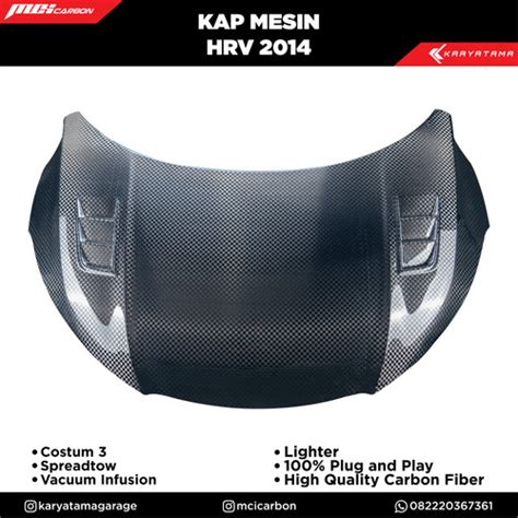 Jual Kap Mesin Carbon Hrv Custom Mci Carbon By Karyatama