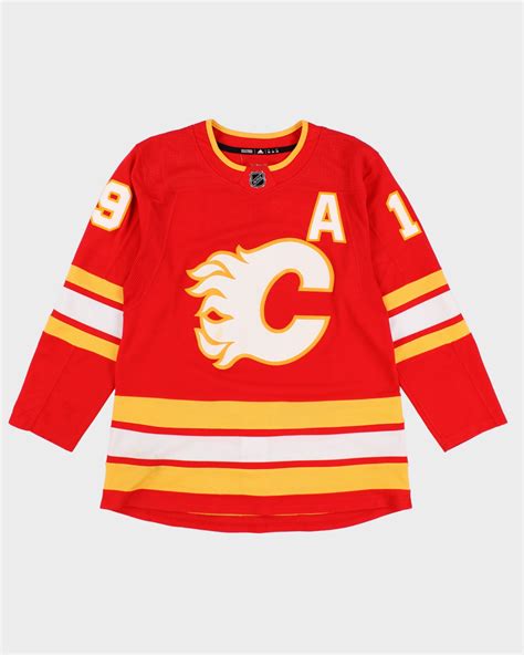 Adidas Nhl X Calgary Flames Matthew Tkachuk 19 Hockey Jersey M Rokit