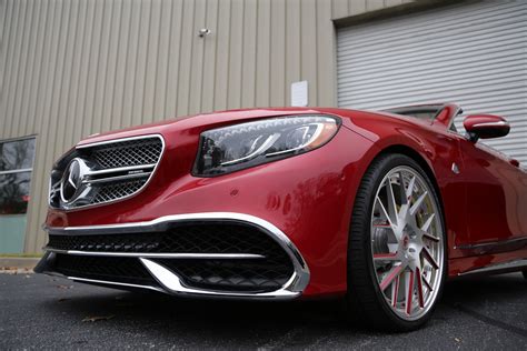 Mercedes Maybach S650 Cabriolet On Forgiato Wheels Is A Chrome Eyesore