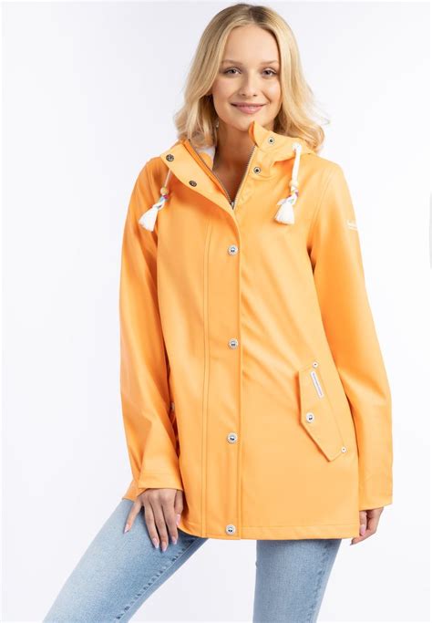 Schmuddelwedda Regen Parka Pastellorange Orange Products Pastel